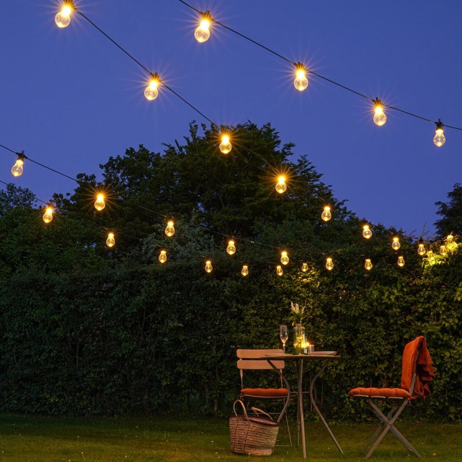 Big Bulb Festoon Lights, Connectable, Clear LED Bulbs (STARTER RANGE)