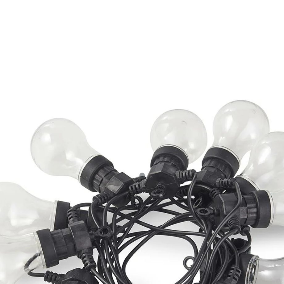 Big Bulb Festoon Lights, Connectable, Clear LED Bulbs (STARTER RANGE)